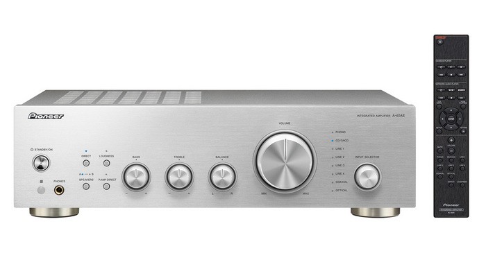 Pioneer A-40AE-S Amplifier - silber