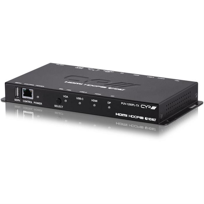 CYP PUV-1250PL-TX PRÄSENTATIONS-UMSCHALTER USB-C HDBASET