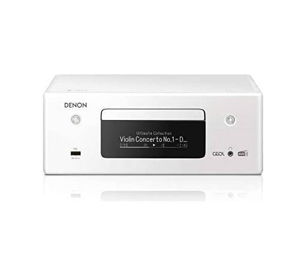 Denon RCD-N11DAB CD NETWORK RECEIVER WHITE